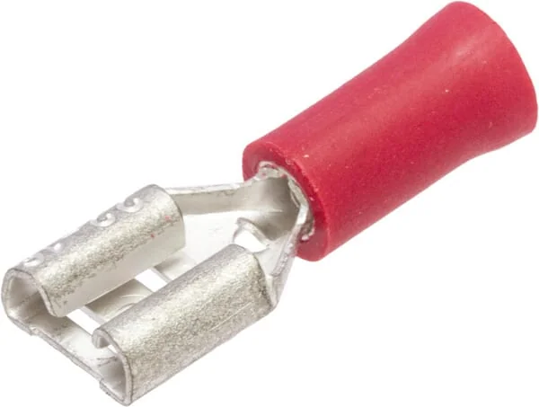 Hella - 8KW044036004 - Terminal Blade Female, Red, 0.5-1mm² 6.3x0.8mm (100x), Hella