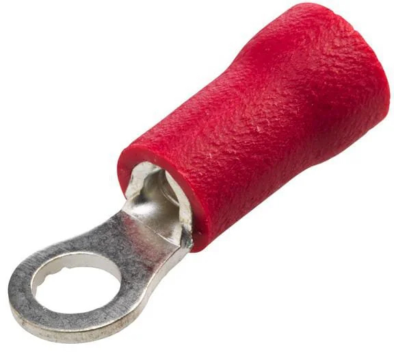 Hella - 8KW044275003 - Ring Connector, Diameter 3.2mm Series A, Red, 0.5-1mm² Blister (100x), Hella