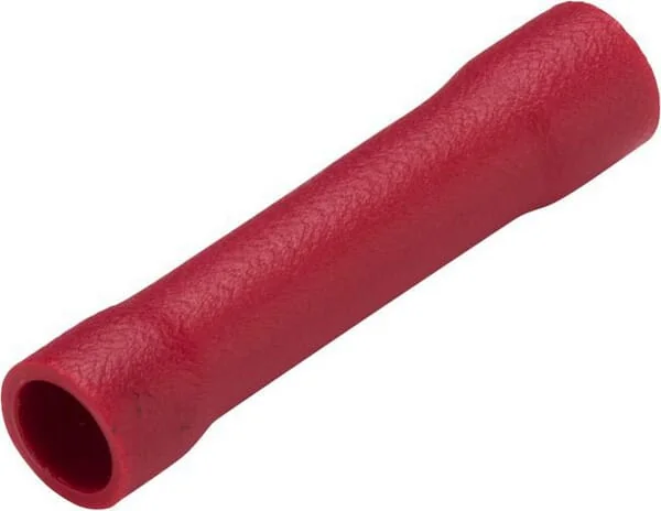 Hella - 8KW044280003 - Butt Connector, Red, Series A, 0.5-1mm² Blister (100x), Hella