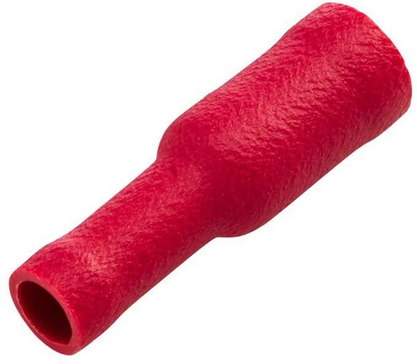 Hella - 8KW045145812 - Bullet Connector Female, Red, 0.5-1mm² Diameter 4mm Series A