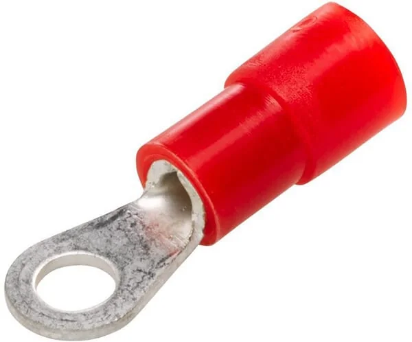 Hella - 8KW178042002 - Ring Connector, Red, 0.5-1.5mm² Diameter 3.2mm Series A, Blister (100x)