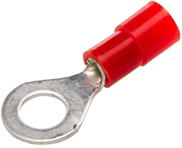 Hella - 8KW178042022 - Ring Connector, Red, 0.5-1.5mm² Diameter 5.3mm Series A, Blister (100x)