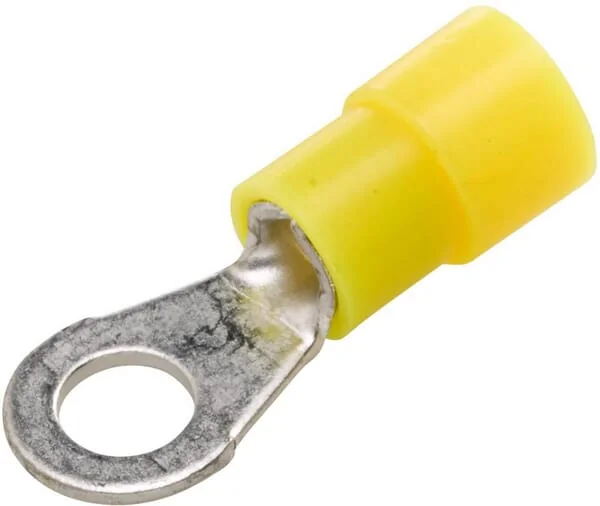 Hella - 8KW178042212 - Ring Connector, Diameter 5.3mm Series A, Yellow, 4-6mm² Blister (50x)