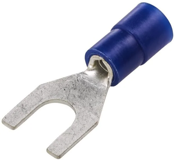 Hella - 8KW178045102 - Fork Terminal, Blue, 1.5-2.5mm² Diameter 5.3mm Series A, Blister