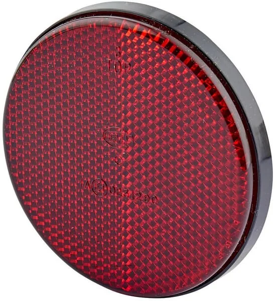 Hella - 8RA002016111 - Reflector, Diameter 85MM, Red, E1 31290, Hella