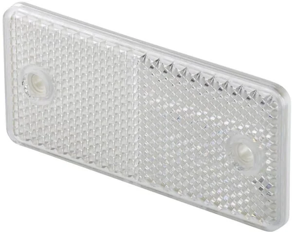 Hella - 8RA003326021 - Reflex Reflector White, Bolted