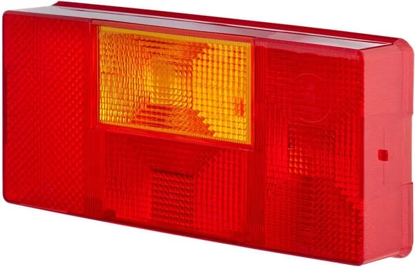 Hella - 9EL137792011 - Light Lens, Red/Yellow Rear/Right Hella