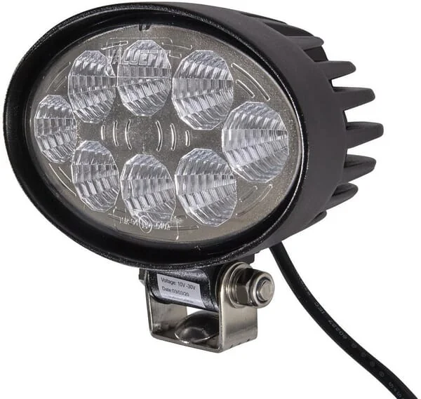 Hella ValueFit - 1GA357001001 - Work Light LED, Oval, 12/24V, Transparent