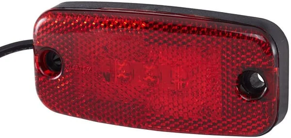 HELLA VALUEFIT - 2TM357008021 - Marker Light LED Rectangular Red Bolt On