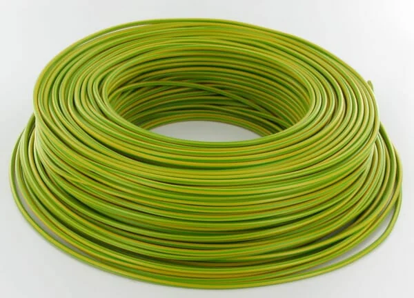 Helukabel - VDGG25 - Yellow/Green PVC Conductor, 2.5mm²