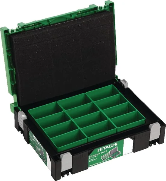 Hikoki - 402538 - Tool Case 300x400x105mm, Green/Black ABS, System Case HSC1 by Hikoki