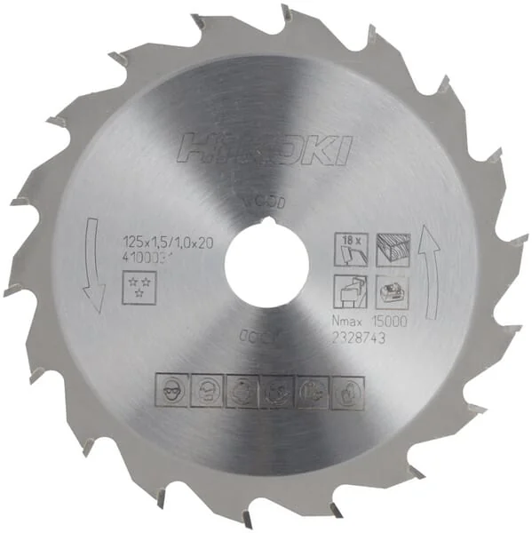 Hikoki - 4100031 - Saw Blade 125x20 Z18