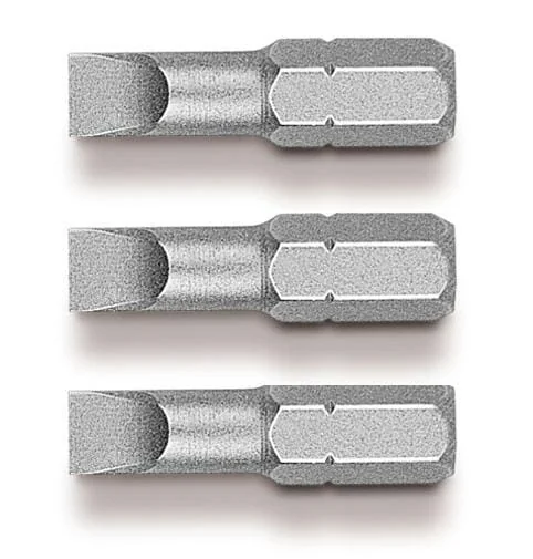 Hikoki - 4100301 - Bits Flat 1/4" Combi 4x0.5 / 5.5x0.8 / 6.5x1.2-25mm