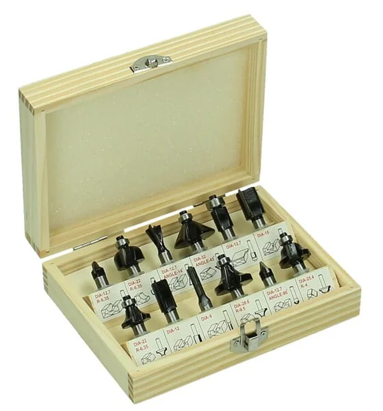 Hikoki - 500507 - Hikoki Milling Set 12-Piece