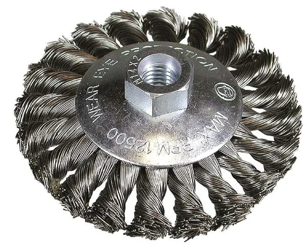 Hikoki - 751317 - Hikoki Taper Brush 100mm M14 0.5 Twisted