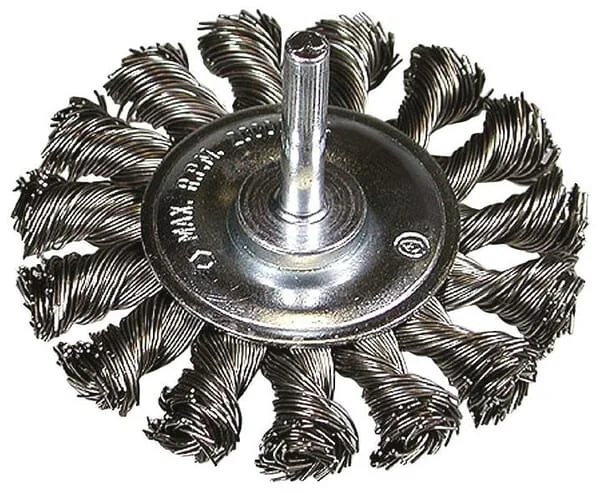 Hikoki - 751326 - Hikoki Wire Cup Brush 75mm 6mm Pin 0.5