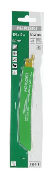 Hikoki - 752043 - Hikoki Jigsaw Blade RCM30B 3 pcs