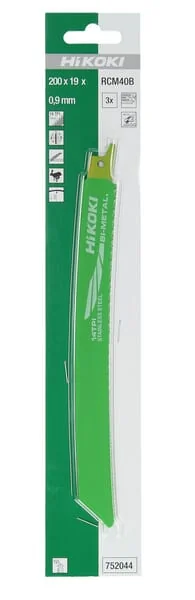 Hikoki - 752044 - Hikoki Jigsaw Blade RCM40B 3 pcs