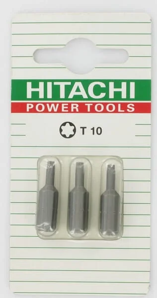 Hikoki - 752307 - Bits Torx 1/4" T10-25mm 3x