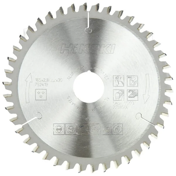 Hikoki - 752419 - Hikoki HM Circular Saw Blade Alu 165x30/20 T42