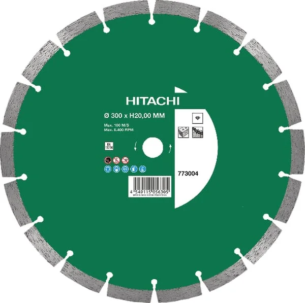 Hikoki - 773004 - Hikoki Diamond Saw Blade Universal 300x20