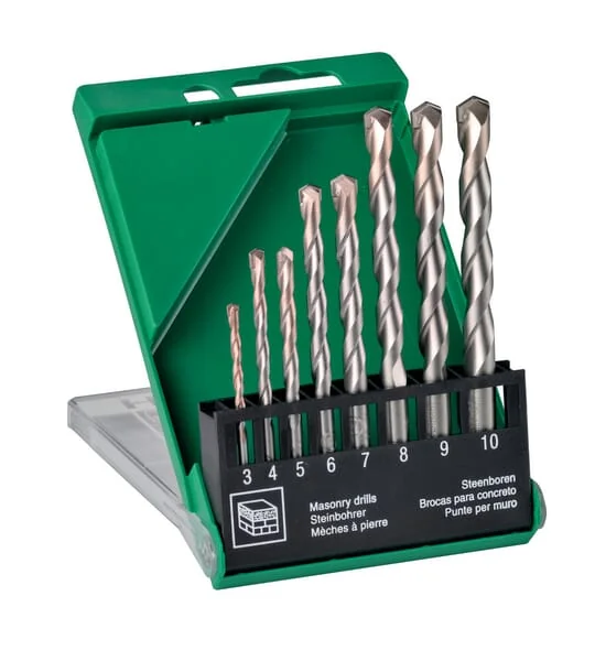 Hikoki - 780899 - Drill Set Stone/Concrete 3/4/5/6/7/8/9/10