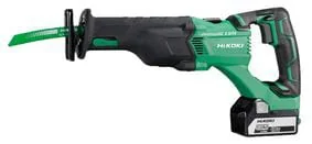 Hikoki - CR18DBLWJZ - Cordless Reciprocating Saw 5Ah