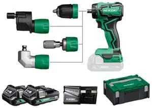 Hikoki - DS18DDQWRZ - Cordless Drill Smartfit 2.0Ah