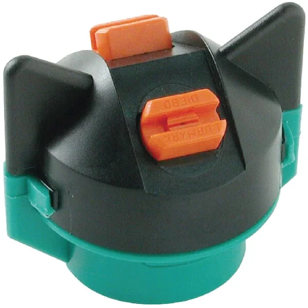Hypro - 152607TC - Double Nozzle Cap, Bayonet, SW8, Black, With Gasket, Hypro