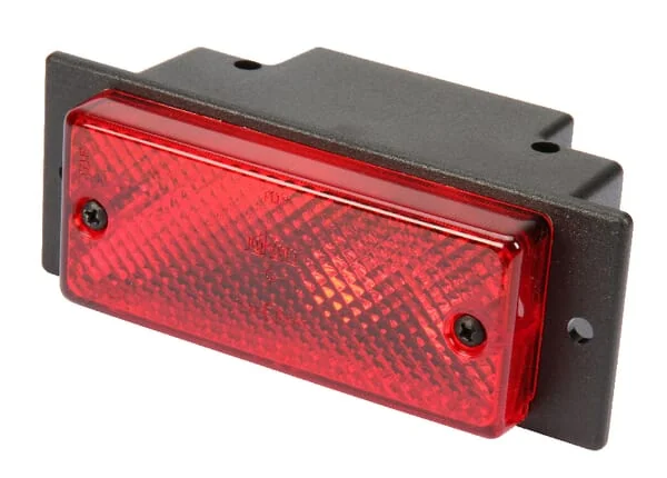 Jokon - 133010010 - Fog Light Rectangular, 12V, Red, Bolt On, 136x69MM