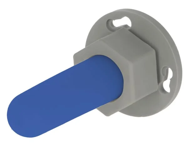 Kerbl - 14129 - Calf Teat Training Set, Plate, Nut And Teat Without Hole