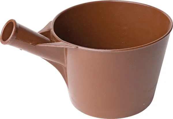 Kerbl - ES7799N - Bucket Plastic Brown 4.4L Diameter 230x200mm Kerbl