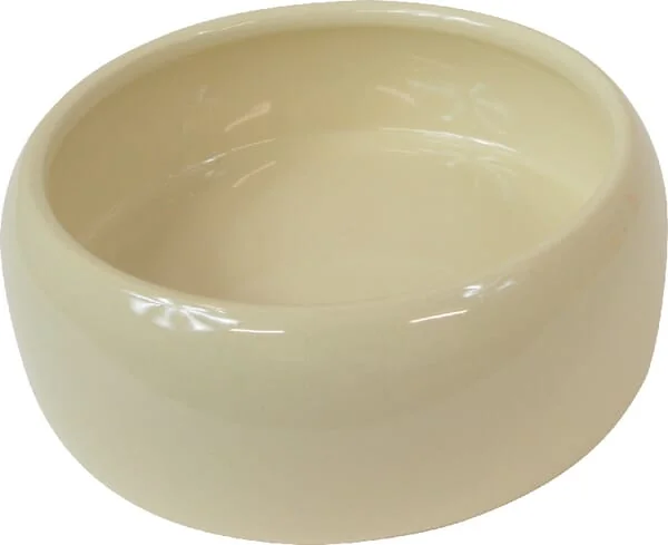 Kerbl - VV5420 - Porcelain Feeding Bowl, White, Capacity 1l, 1 kg, Kerbl