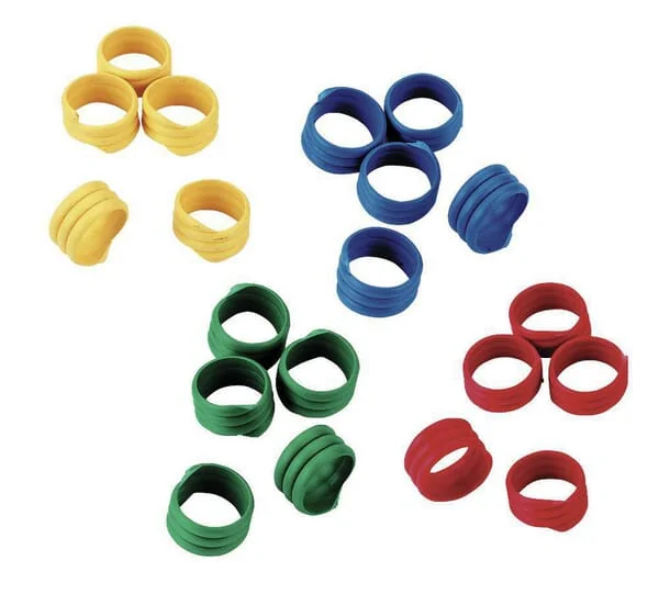 Kerbl - VV72317 - Spiral Marking Rings 20 mm, 100 Pieces