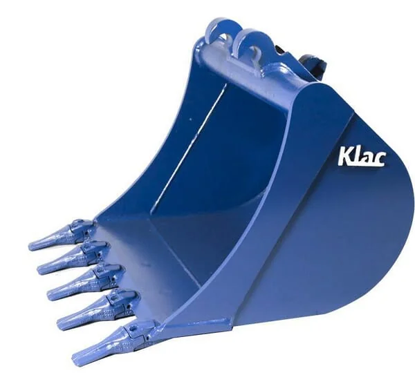 Klac - TSD3030AD6B - Backhoe Bucket C/C4 300mm Klac System With Esco Teeth V13