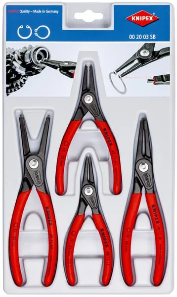 Knipex - TA002003SB - Set Of Precision Circlip Pliers