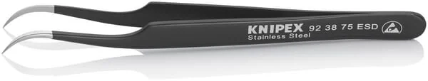 Knipex - TA923875ESD - ESD Tweezers