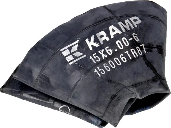 Kramp - 156006TR87 - Inner Tube For Rim Diameter 6", 15x6.00-6, Bent Valve 90° TR87, Kramp