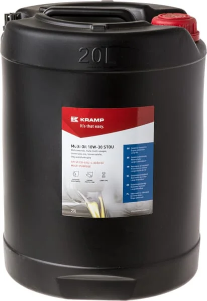 Kramp - 40221020WEKR - Universal Oil 20L Semi-Synthetic SAE 10W-30 STOU/SUTO by Kramp