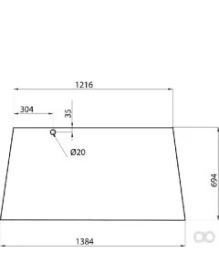 Kramp - D4006 - Rear Window Upper