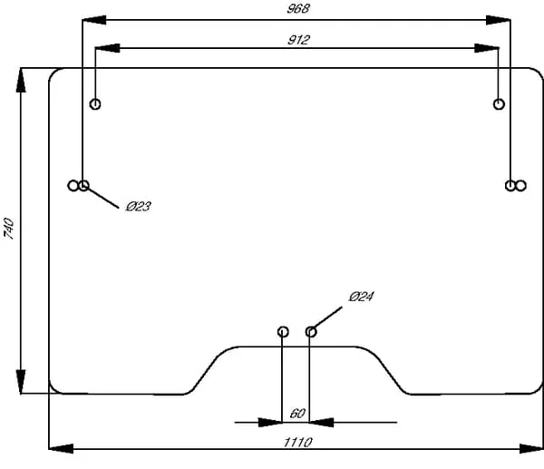 Kramp - D6001 - Windscreen Open