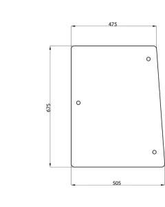 Kramp - D6005 - Side Window