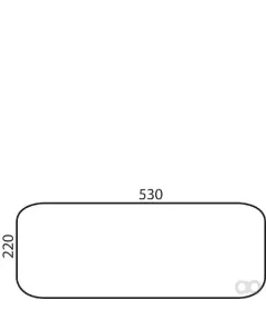 Kramp - D6921 - Rear Window Lower