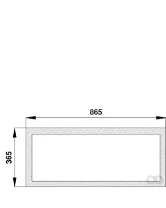 Kramp - D7082 - Rear Window Lower