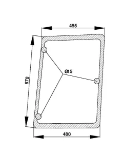 Kramp - D7124 - Side Window