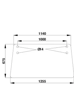 Kramp - D7408 - Rear Window Upper