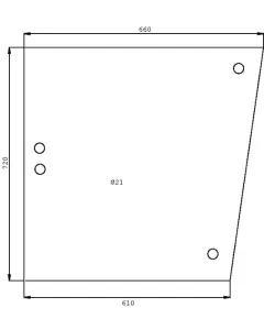Kramp - D7503 - Side Glass