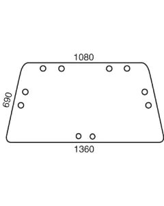 Kramp - D7712 - Windscreen Or Rear Window