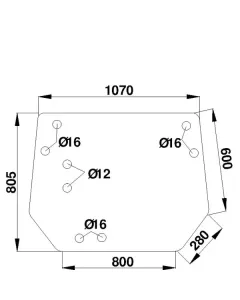 Kramp - D8051 - Upper Rear Window