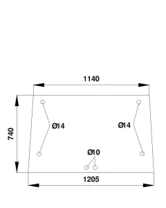 Kramp - D8525 - Rear Window Upper